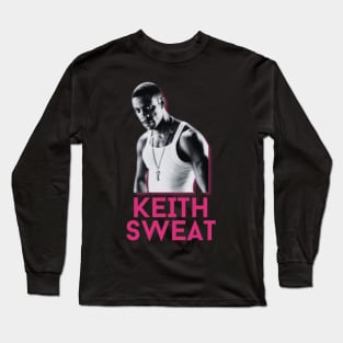 Keith sweat\\retro fan art Long Sleeve T-Shirt